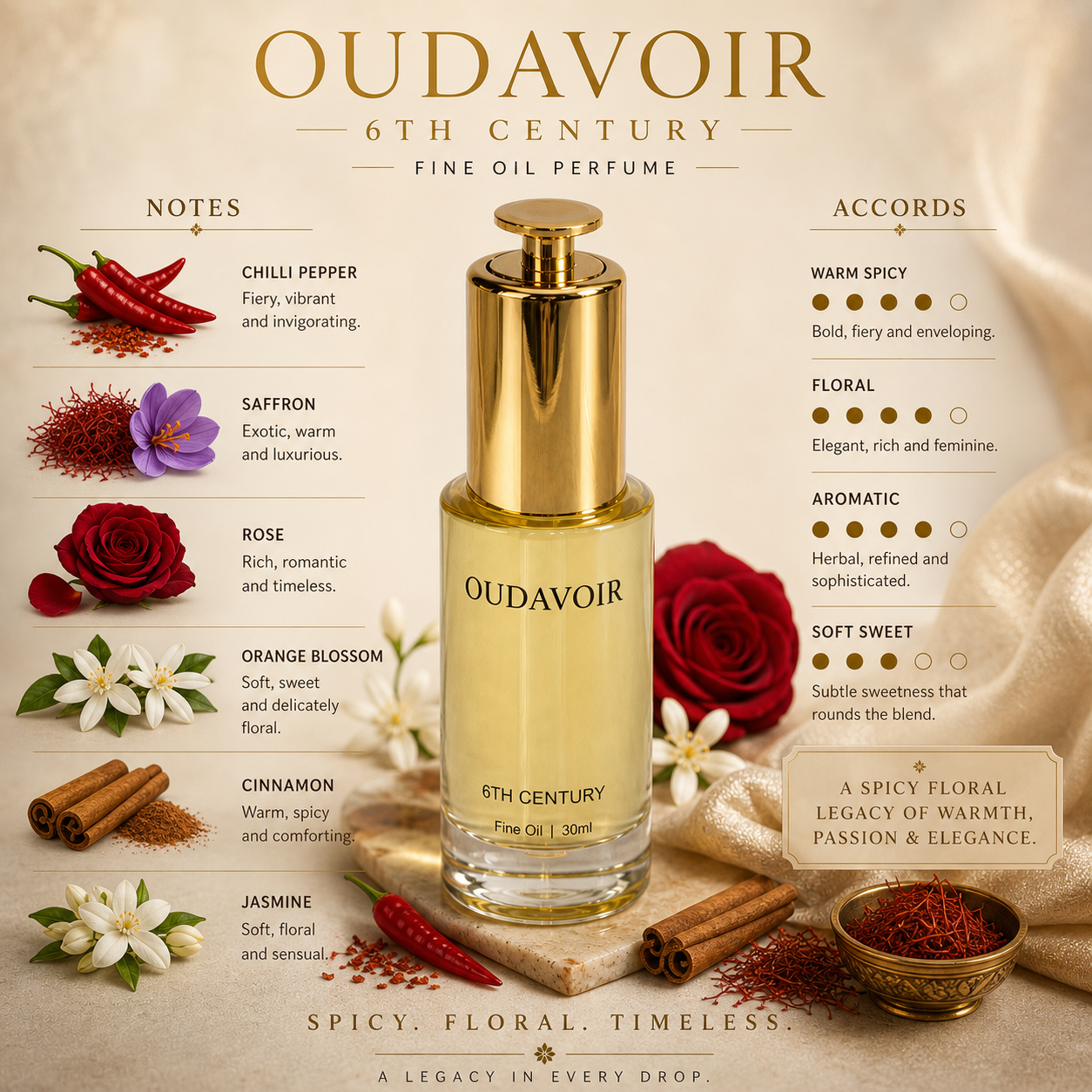 6th CENTURY Perfume Oil